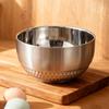 2 Piece Unbreakable Double-layer Rice Bowl 304 Stainless Steel Soup Bowl  Kindergarten