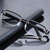 Fashion Half-Frame Reading Glasses  For Men And Women Square Frame Presbyopia Glasses +1.0 To +4.0