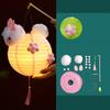 Portable Chinese Rabbit Lantern Traditional LED Lantern Toys Antique Lantern  New Year