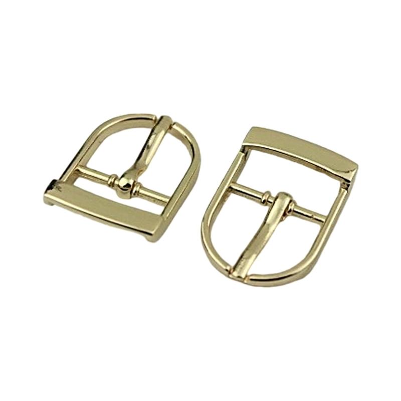 20PCS 19mm Metal Belt Buckles Reversible Metal Belt Buckle Replacements for Leather Belt Backpacks Strap Bag Accessories