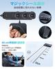 Improved STDRIVO Cigarette Lighter Socket 228W Triple Charges 9 Devices Car USB Car Fast Dual Multiple 3 Independent Compatible with 100cm Extension