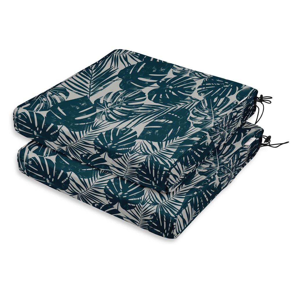 Vargottam Perfect Outdoor Indoor Square Corner Seat Cushions Water-Resistant Lounge Chair 18.5" X 16" Home Office Patio Furniture