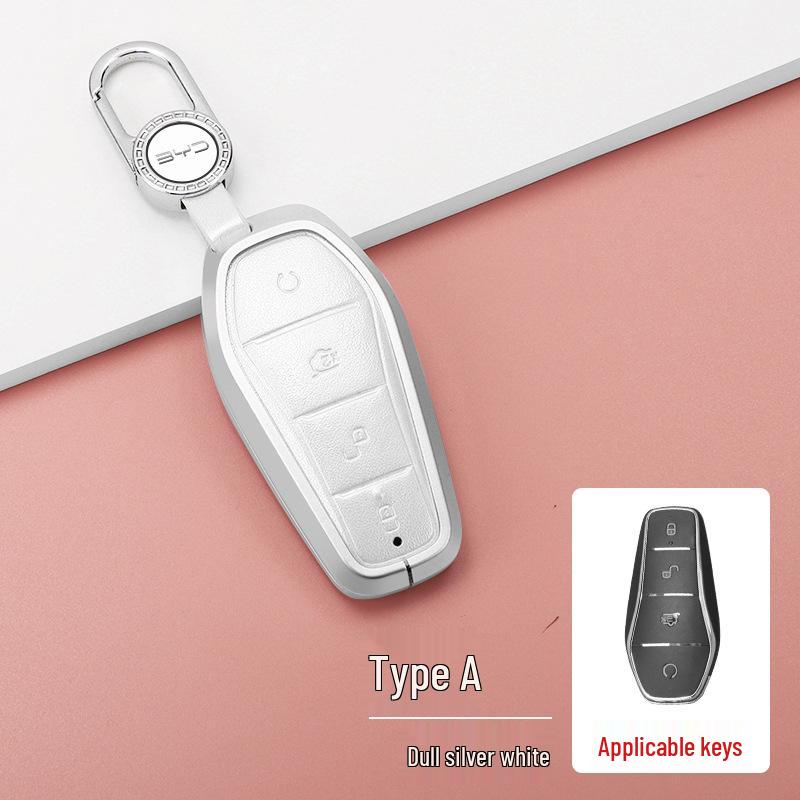 Full Coverage Key Case for BYD Models: Song, QinPLUS/dmi, Dolphin, e2, Tang, Han EV, e3, and Destroyer 05.