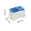 Blue Color Terminal Block Junction Box 690V Junction Box Distribution Box  Splicing Application