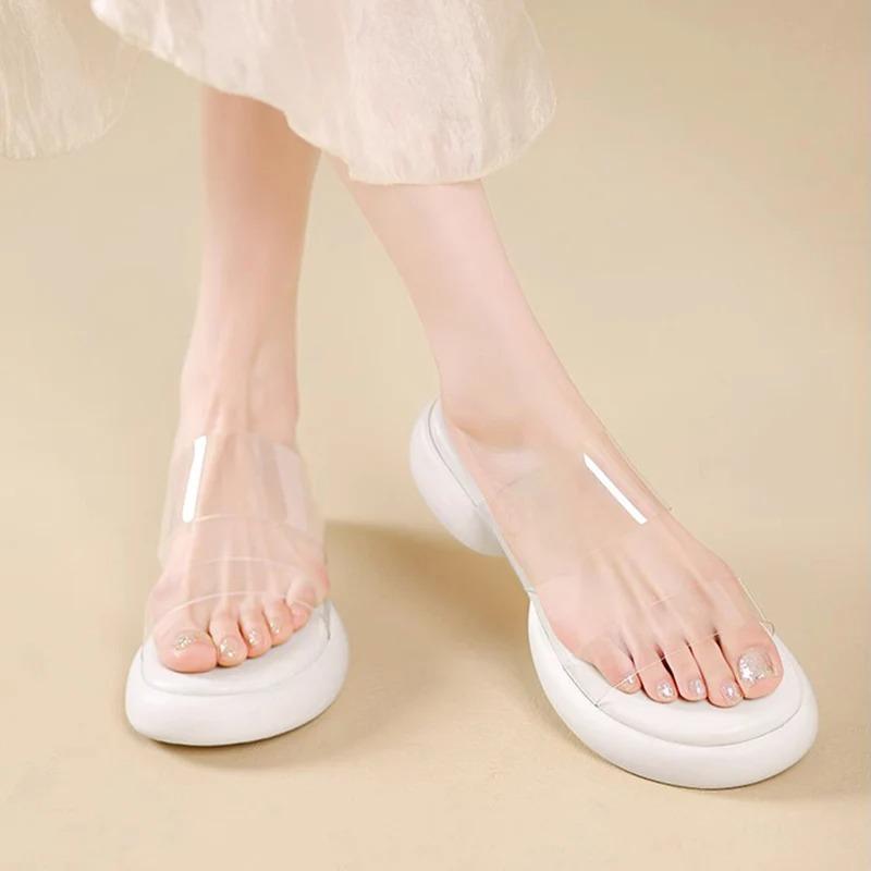 Модные удобные тапочки с мягкой подошвой для женщин 2024 года — фото 7