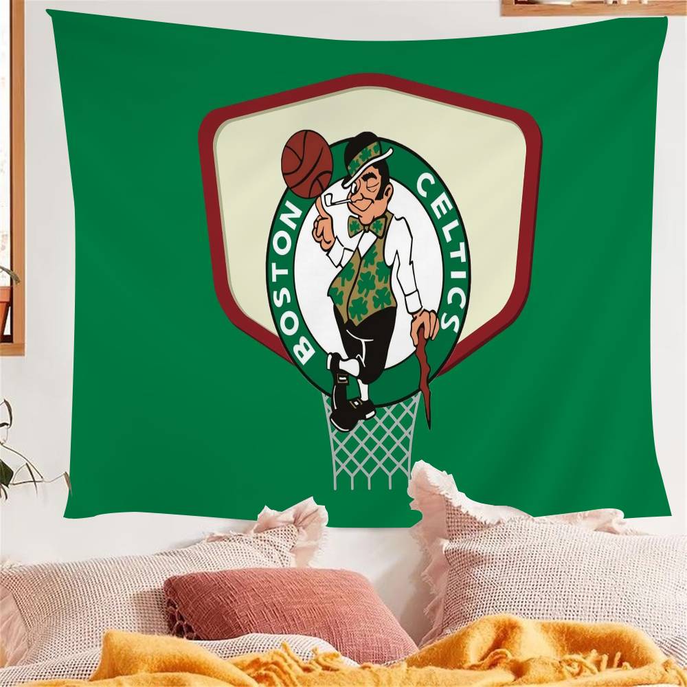 BBoston CCeltics Colorful Tapestry Wall Hanging Bohemian Wall Tapestries Mandala Wall Art Decor