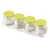 Camellia 300ML Round Glass Seasoning Jar Set