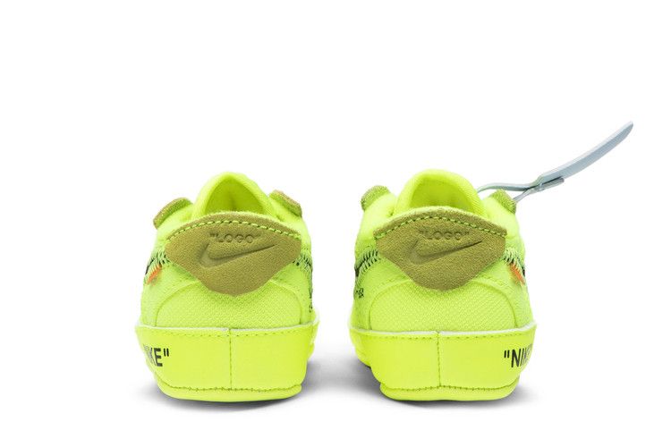 Kids' Sneakers Nike Air Force 1 Low Off-White Volt (I) Volt/Hyper Jade-Cone-Black