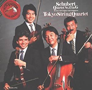 

CD TOKYO QT. - Schubert:String Qt. 15 601992RC RCA Victor Red 1989 US Classical Used
