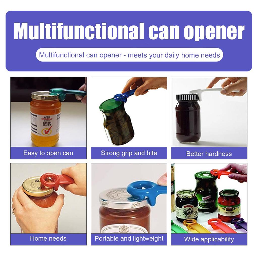 Portable Bottle Opener Universal Canned Can Opener Non-slip Labor Saving Twist Bottle Cap Beer Open Cap Kitchen Gadgets