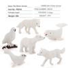 Realistic Arctic Animal Models: Polar Bear, Arctic Fox, Seal, Walrus, Whale