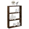Wall Shelf Smoked Oak 43 X 9 X 60 Cm Wood Based Material