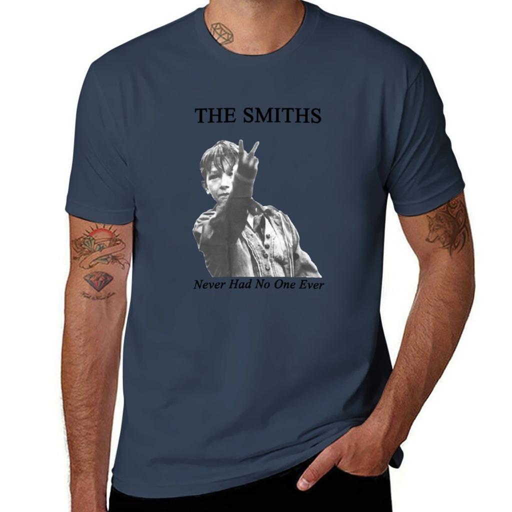 The Smiths Never Had No One Ever Vintage Wash T-shirt Man T Shirts Cotton G Man T Shirts For Men Essential T Shirt T-shirt
