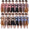 Boys Bavarian Oktoberfest Costume Set Lederhosen Outfit Kids Performance Festival Halloween Stage Wear