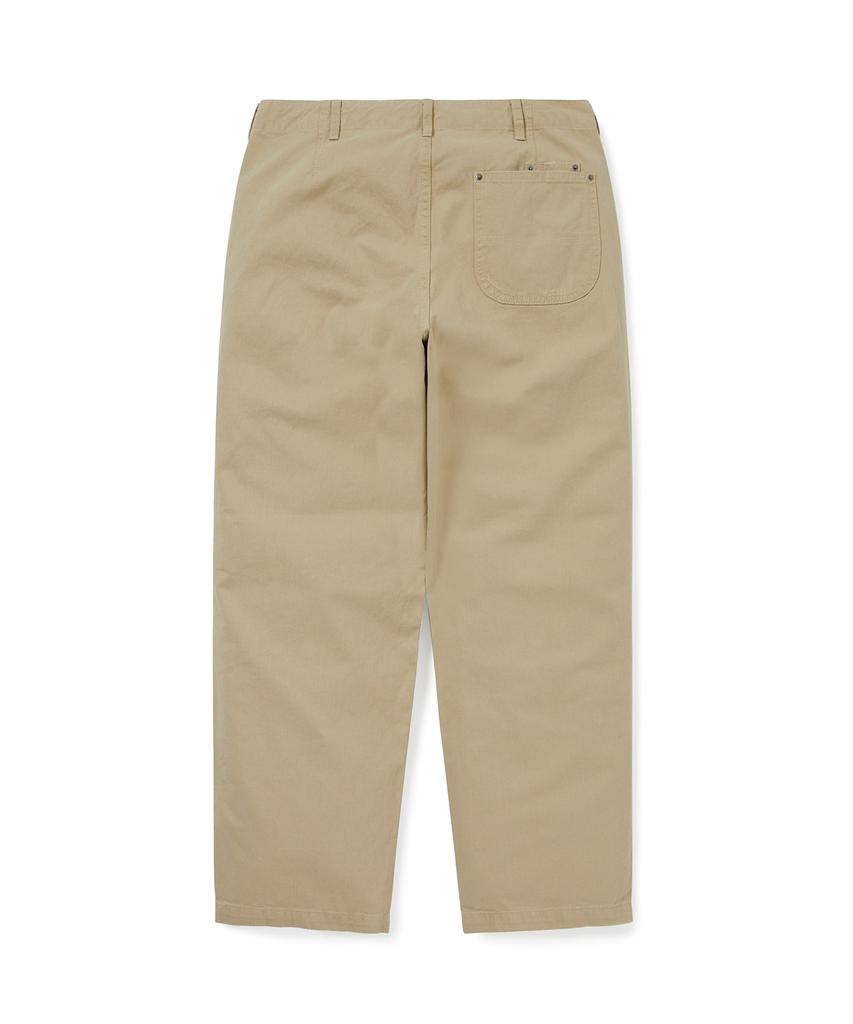 THISISNEVERTHAT Tnt Daniel Johnston Faded Twill Pant Khaki