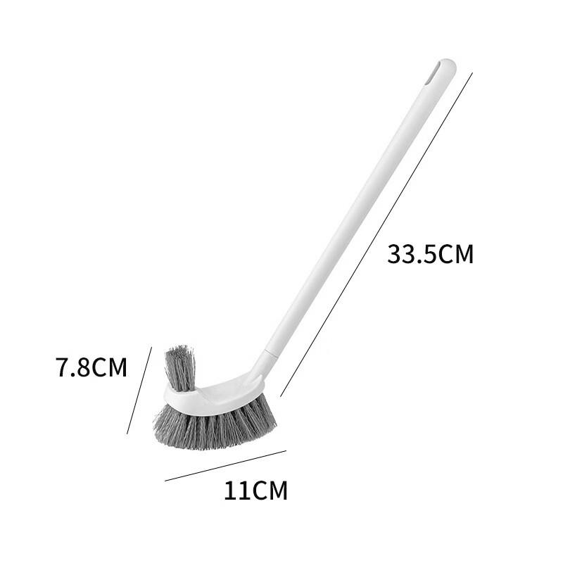 Household Soft Bristle Long Handle Toilet Brush