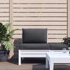 VidaXL Set of 2 Pallet Cushions, Waterproof Seat Pad, Garden Cushion, Outdoor Decoration Terrace, 361754