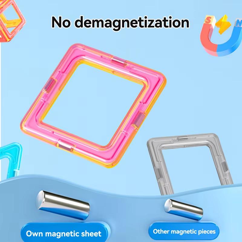 Big Size 30-168PCS Magnetic Building Blocks DIY Magnets Toys for Kids Designer Construction Set for Children Birthday Gifts