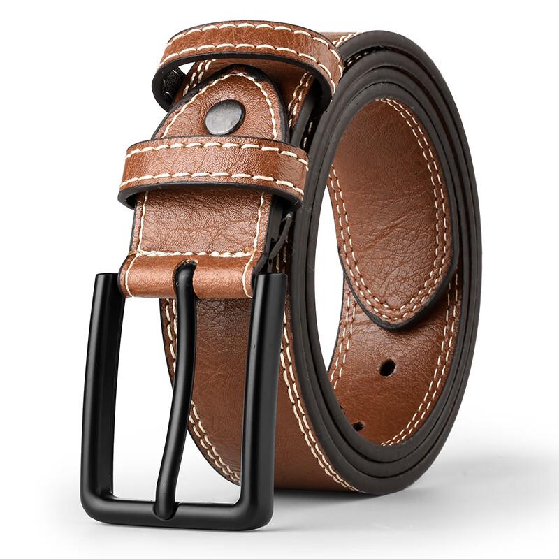

Men s Pin Buckle Leather Belt 120cm