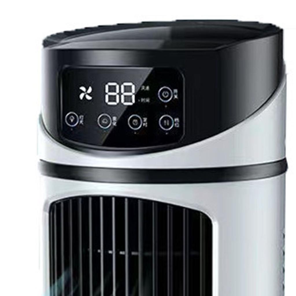 Portable Air Conditioner Fan Evaporative Mini Air Cooler with Timer Quiet USB Desktop Cooling Fan
