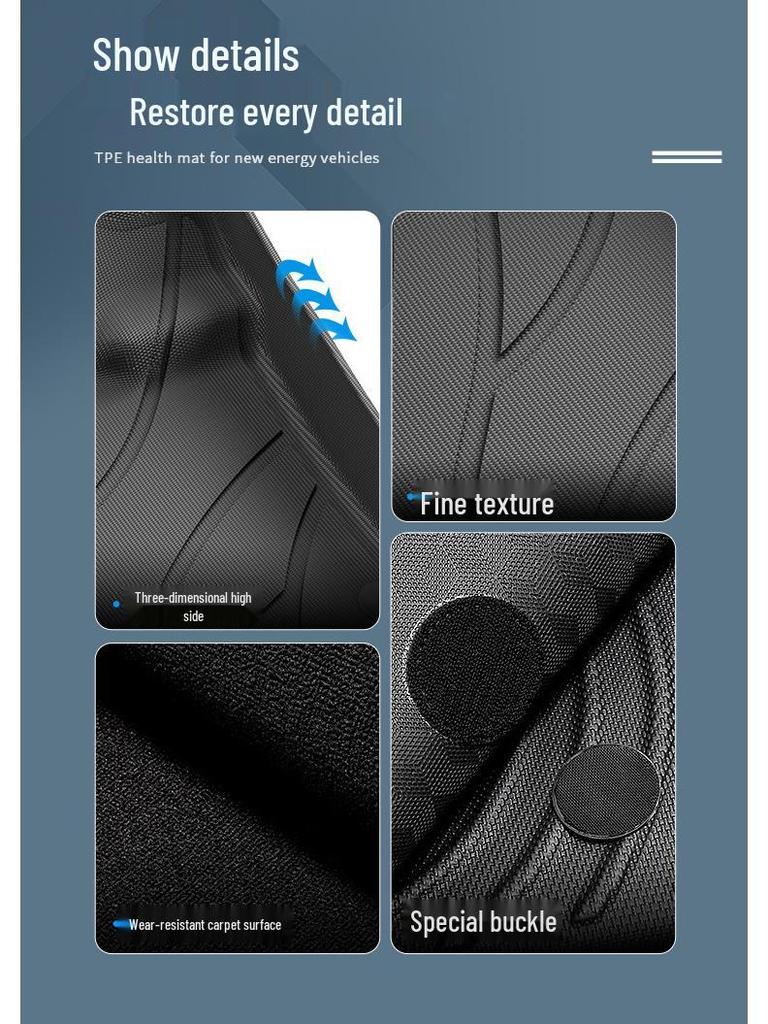 Geely Boyue L 2023-2025 Eco-Friendly TPE Car and Trunk Mats