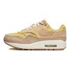 Nike Tênis Feminino Air Max 1 SE Ouro Buff Veludo Cotelê Amarelo Cânhamo Sésamo FB8451-700