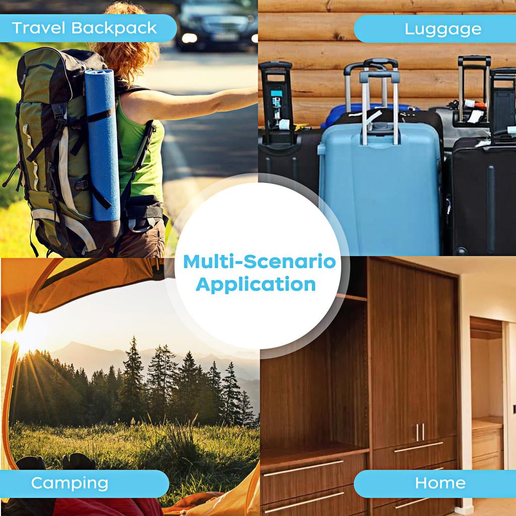 Multiple Sizes Vacuum Storage Bags Hand Roll Durable Space Saver Bags For Clothes Clothing Travel Accessories Suitcase Organizer