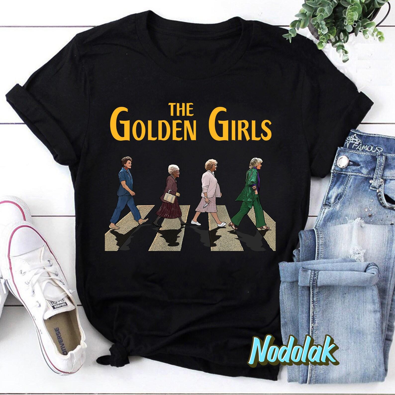 Golden Girls Crossing Road T-Shirt, The Stay Golden Shirt, The Golden Girls Shirt 2XL