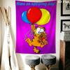 Garfield'S Chaos Whimsical Adventure Tapestry Fashion Print Background Cloth Soft Christmas Gift Wall Covering Decoration