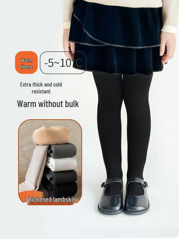 Kinder Winter-Basisschicht-Hose aus Lammwolle mit Fleece-Futter und kostenlosem Versand