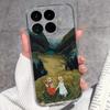 Cases For Redmi 17 17C / Xiaomi 17T Pro / 17 Pro Max 17 Ultra 17 Max Cute Girl Label Pattern Phone Covers Transparent TPU Ultrathin Lightweight Bumper