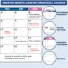 Extra Large Calendar Without Date Easy Planning Reusable Matte Whiteboard Wall Calendar Year-Round Planning Tool