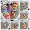 Cute Sausage Mouth Pendant Cartoon Big Mouth Keyring Fun Funny Clown Keychain  Hanging Accessory