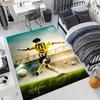 Adeyemi Borussia Dortmund Football Star Print Rug, Non Slip Floor Mat for Living Room Bedroom Home Decor