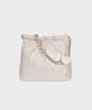 Studio Saera Feminine Quilted 2-Way Chain Shoulder Bag H24H1023 Ivory
