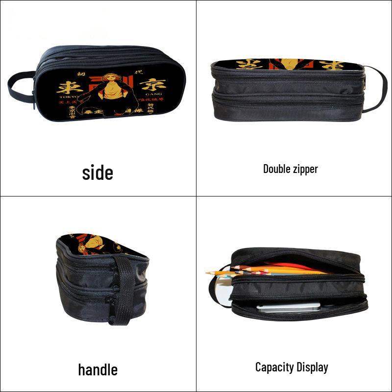 Titan Monitor Stationery Box: Essential Pencil Case for Children and Students.