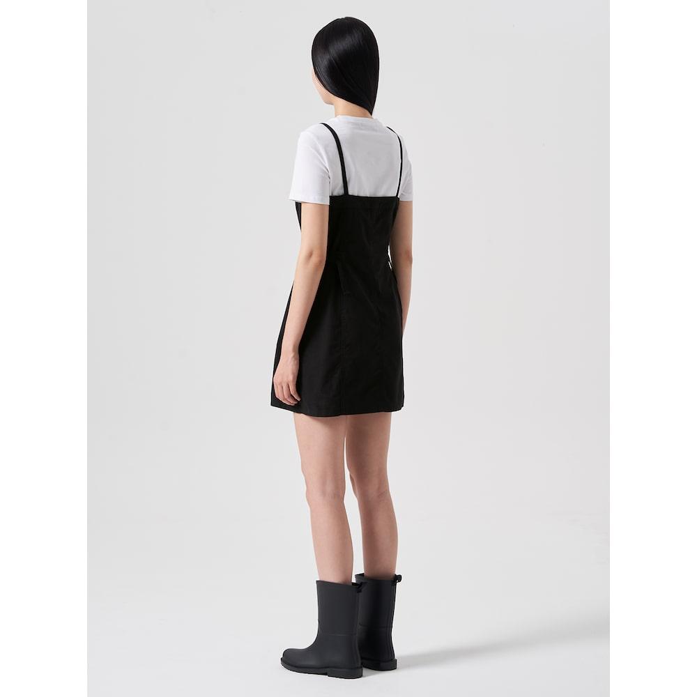 8SECONDS Waist Buckle Mini Dress Black (324771Ly25)