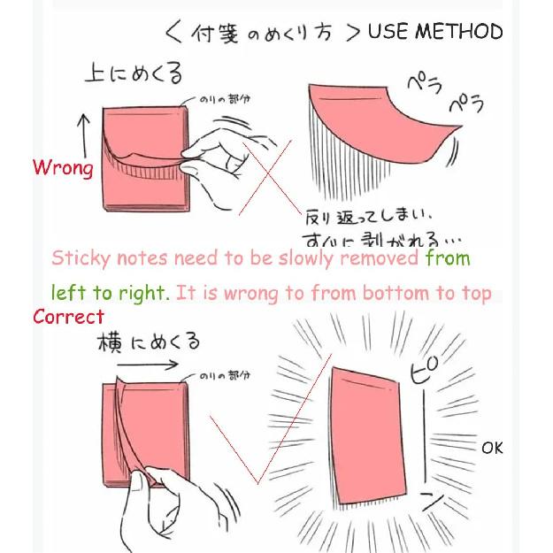 4 Pack Cute Sticky Notes Kawaii Sticky Notes Memo Pad 3.1x3.1 Inches Self-Stick Note Pads Colorful Fruit Sticky Note Pads for Girls DIY Office Home