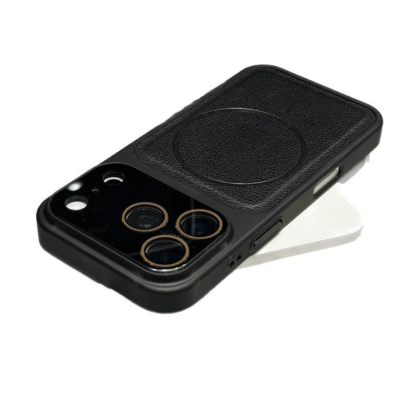 Magnetic Glass Lens Protector for iPhone 14-17 Pro Cases