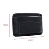 Car Interior Accessories Storage Bag Pocket Black PU Leather Bag Organizer Bag