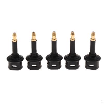 5 Fiber Optic To 3.5 Mm Mini Optical Audio Connector Adapter