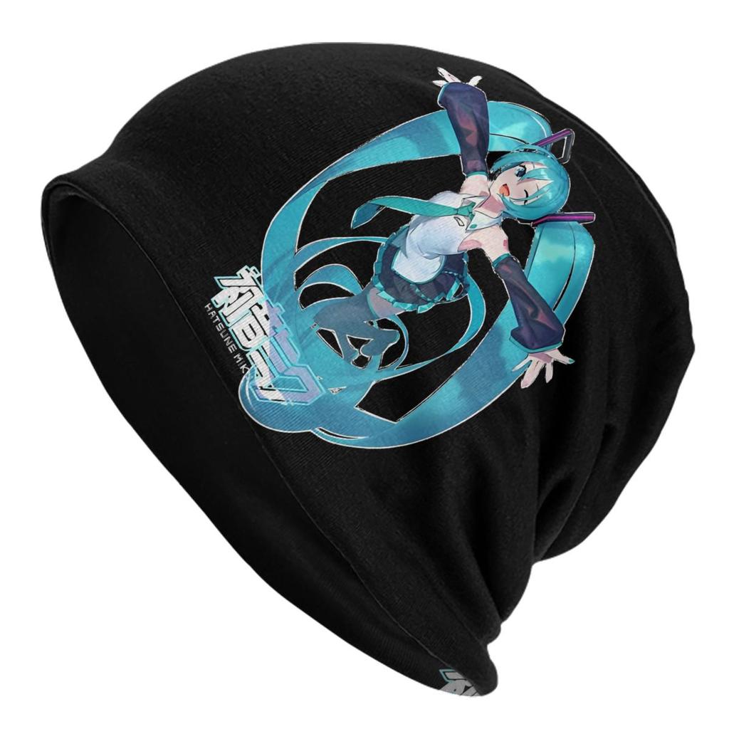 Hatsune Miku Chemo Beanie Unisex Women Winter Wear Skullies Caps Bonnet Knitted Hat
