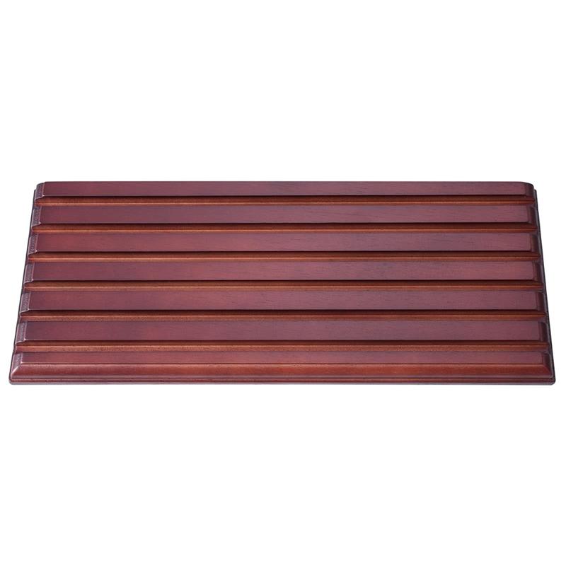 

2025 Тренд Челленджкоин Челлендж Монета Держатель Стойка Кейс 6 рядов 100% Массив Дерева Подставка для Дисплея Вмещает 42 Монеты