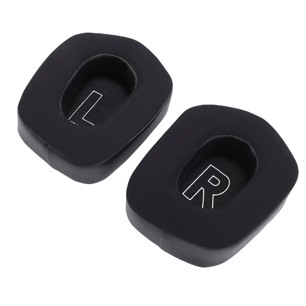 2 Paar Kühlgel-Ohrpolster Ersatz für Logitech G733 Wireless Headset Proteinleder Memory