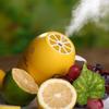 Lemon creatieve ultrasone luchtbevochtiger essentiële olie diffuser aroma met licht aromatherapie elektrische geurverspreider mist maker