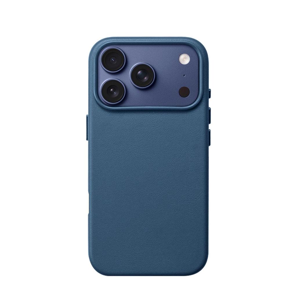 Magnetic Leather Phone Case for iPhone 17 Pro Max - Apple Official Business Protective Cover