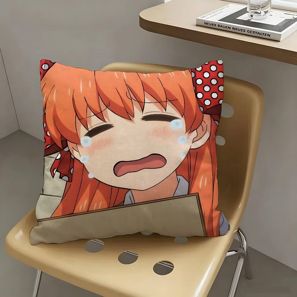 1pc Anime M-onthly Girls Nozaki-kun Pillow Case Fashion Square Pillowcase Bedroom Sofa Room Ins Decoration Leisure