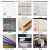 5/10M Nano Tape Double Sided Tape Transparent Reusable Waterproof Adhesive Tapes Cleanable Kitchen Bathroom 1mm Thickness