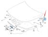 1778801100 1778801200 Mercedes-Benz CLA C118 Hood Hinge Compatible