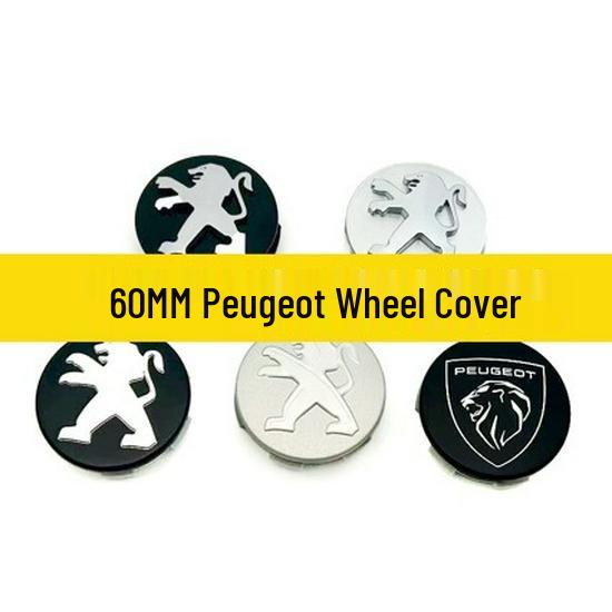 Compatible Dongfeng Peugeot Hubcaps: Models 307, 308, 408, 508, 3008, 4008, 5008 Tire Caps